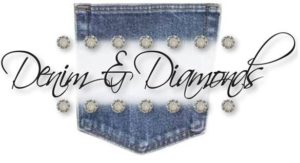 This an image of the logo for the event Denim & Diamonds