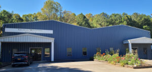 contact us. exterior of the Georgia Mountains Hospice building